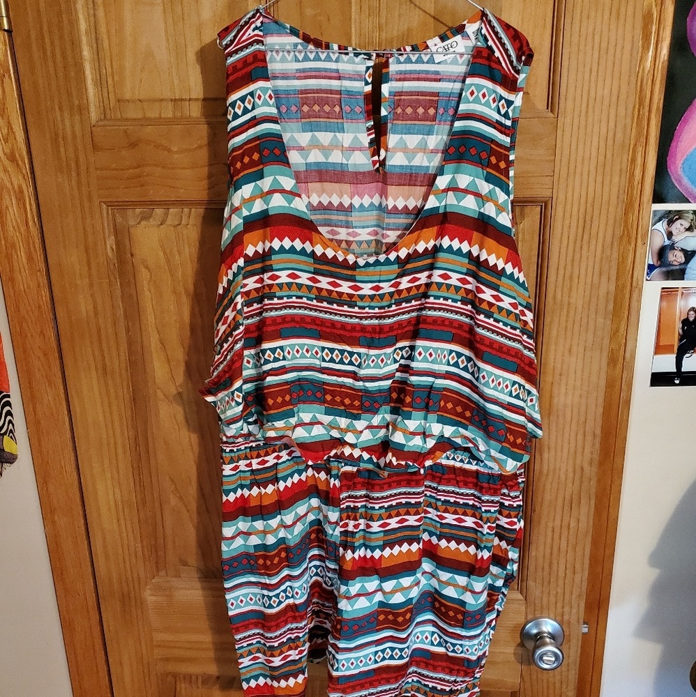 Patterned Romper 18/20W